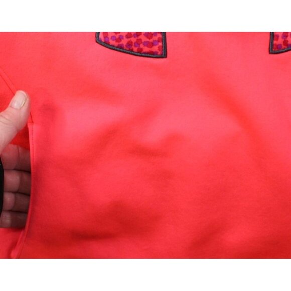 Under Armour Medium Orange Hooded Sweatshirt With Logo & Kangaroo Pocket - Picture 2 of 6